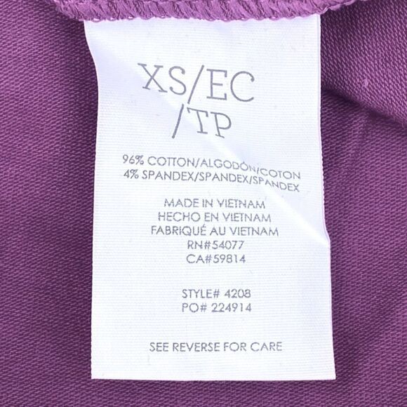 NWT New Cabi Women's Racer Back Purple/Plum Cami Tank Top XS #4208 - Picture 4 of 6